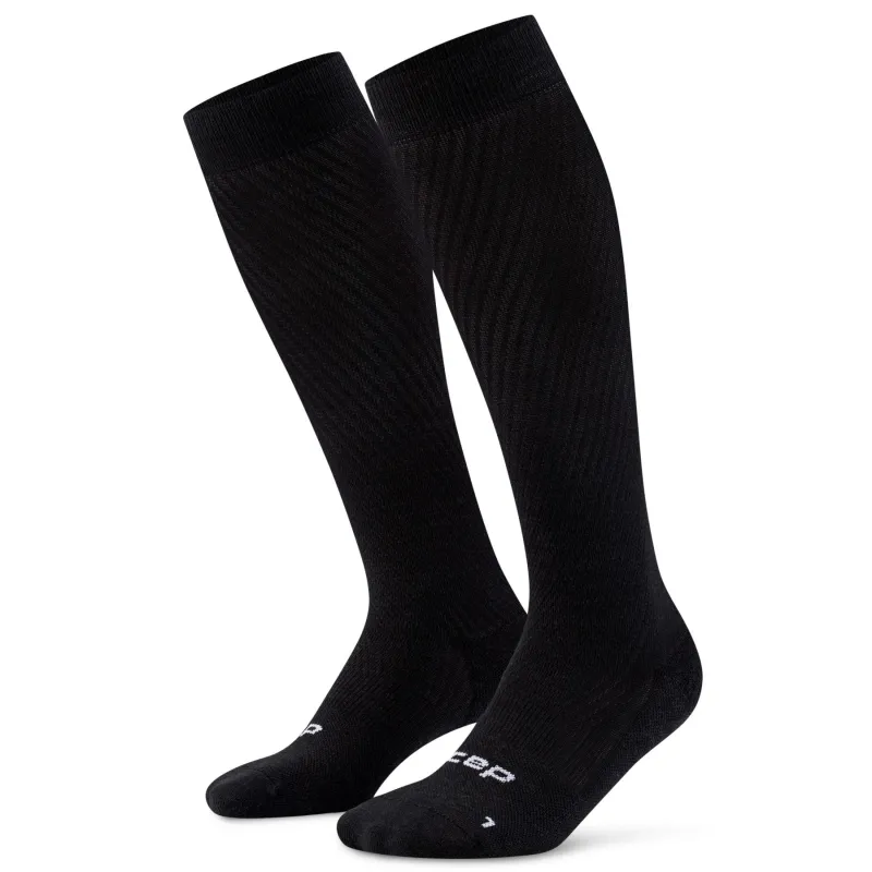 CEP Flight Socks Tall, løbestrømper, dame, sort
