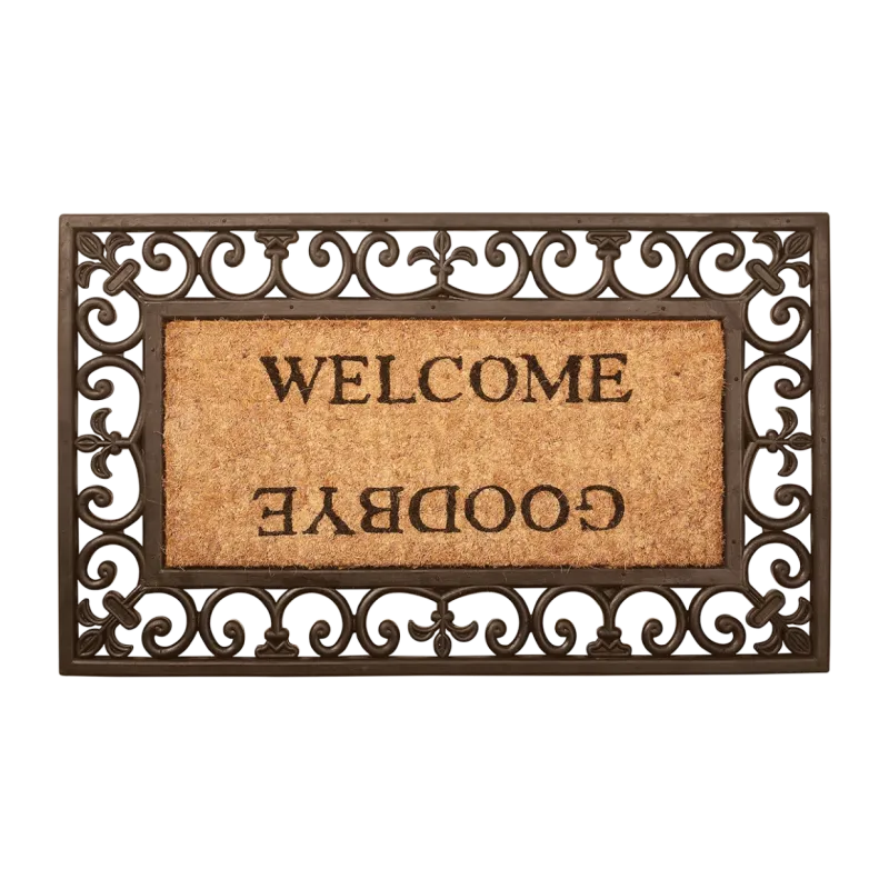 Esschert Design - Dørmåtte Welcome/Goodbye 76 x 45 cm