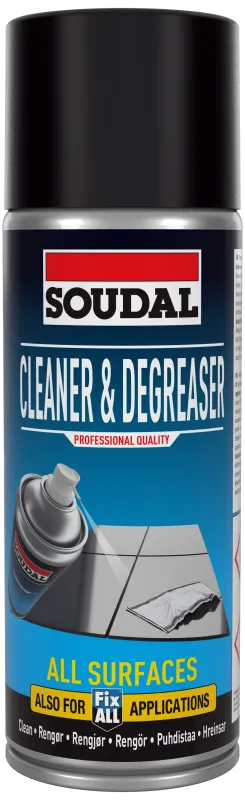 Soudal Cleaner & Degreaser spray 400ml