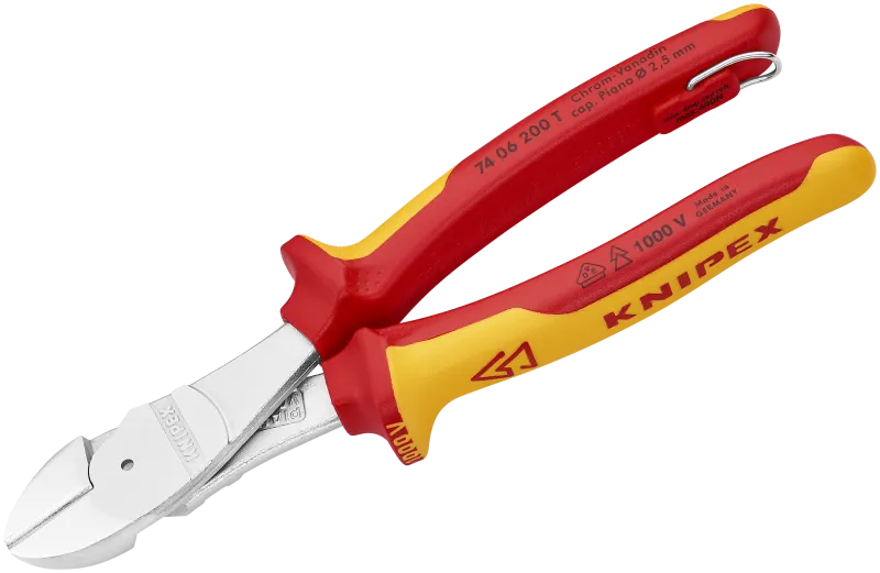 Kraft-skævbider VDE 74 06 200 mm T