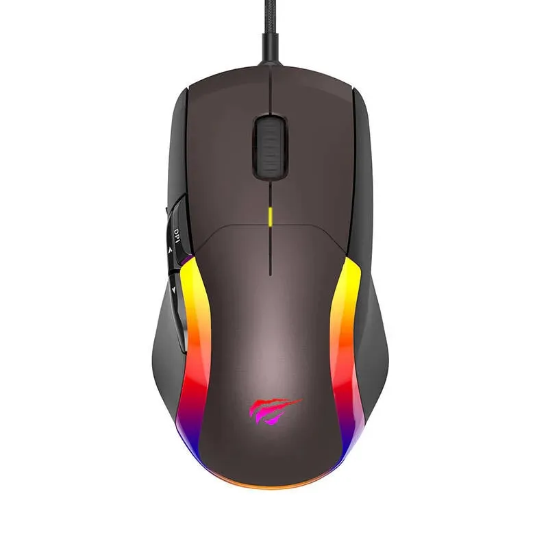 Havit MS959S RGB Gaming Mus. RGB-baggrundsbelysning med 16 mill. farver