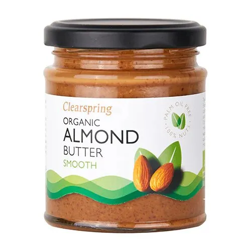 Mandelsmør Smooth Øko. - 170 gram