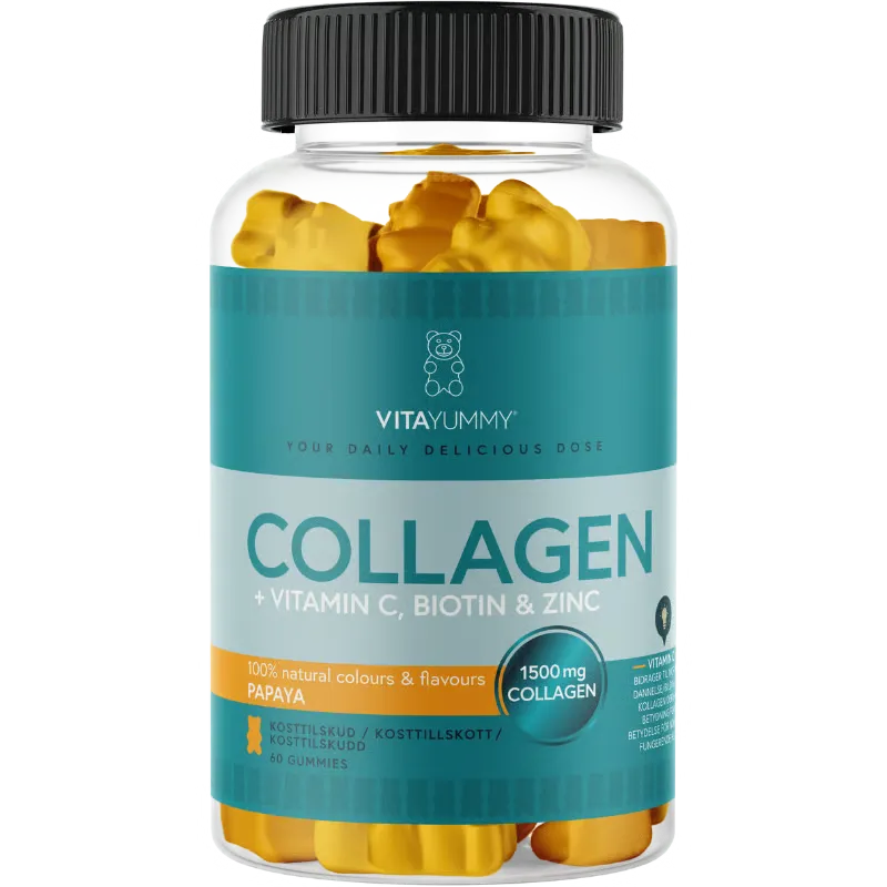 VitaYummy Collagen Papaya (60 stk)