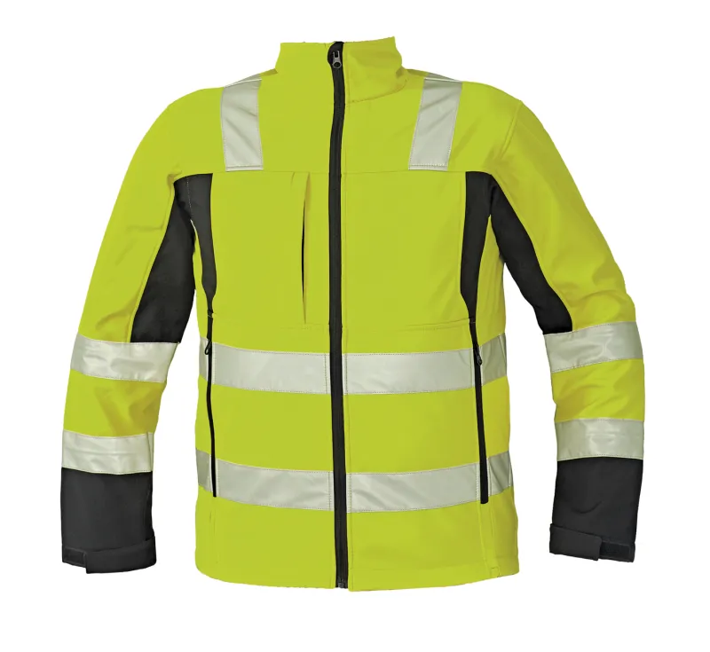 Malton softshell jakke Hi-viz gul str S
