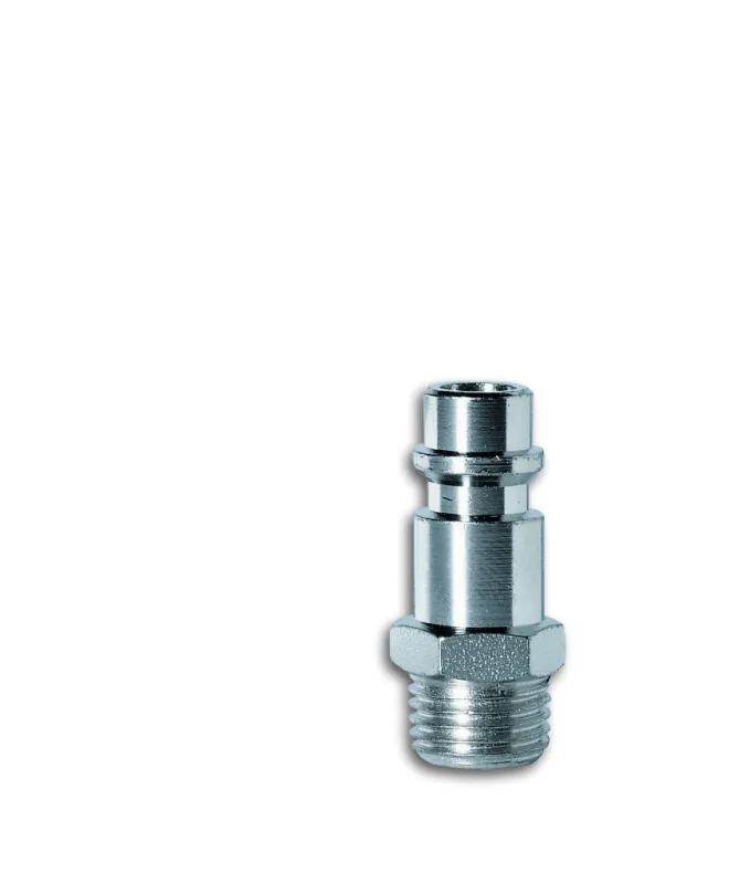 Nippel med 1/4" G udvendig gevind