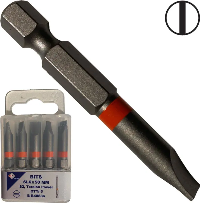 BATO 1/4" Bits industri kærv 4,0 x 75mm