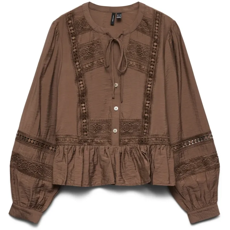 VERO MODA dame VMJULES - Cocoa Brown