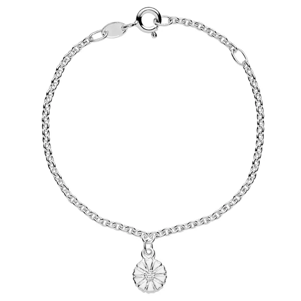 Lund Marguerit Sølv armbånd  - 14 og 16 cm