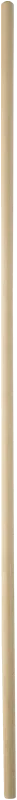 Træskaft, ø25×1500 mm, FSC