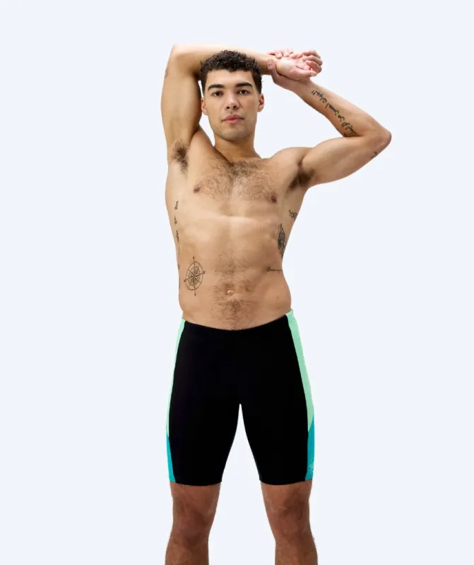 Speedo lange badebukser til mænd - Dive - Sort/grøn