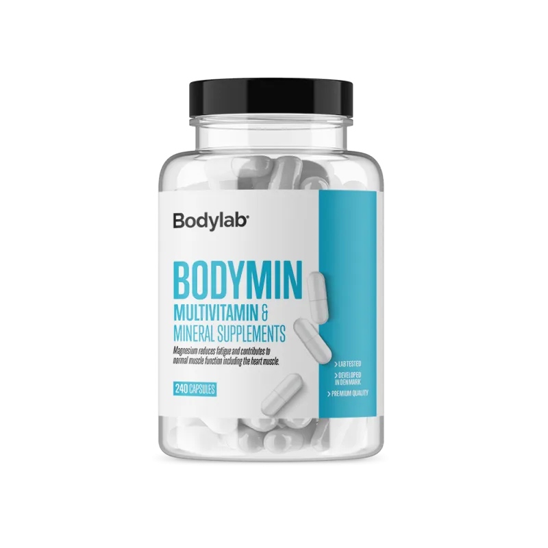 BodyLab Bodymin Vitamin- & Mineraltilskud (240 piller)