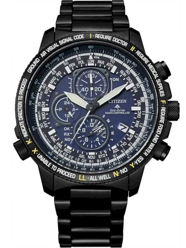 Citizen AT8195-85L Herreur Radiostyret Ur Eco-Drive