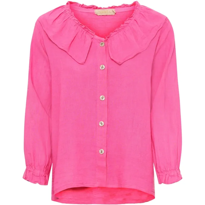 Marta Du Chateau dame skjorte K1123 - Fuxia