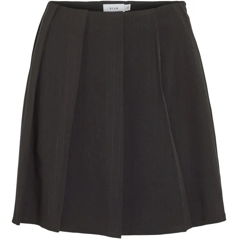 VILA DAME SKIRT VIBETINA - Black