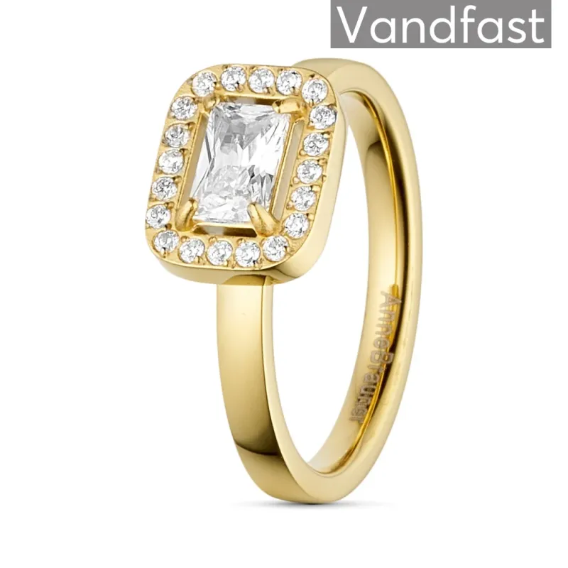 ANNEBRAUNER Château Ring 18K Guldbelagt