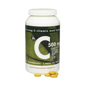 Grønne Vitaminer C-vitamin 500 mg 240 tabletter