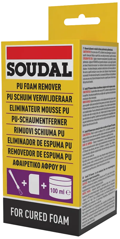 Soudal PU fjerner t/hærdet PU-skum, pasta 100ml