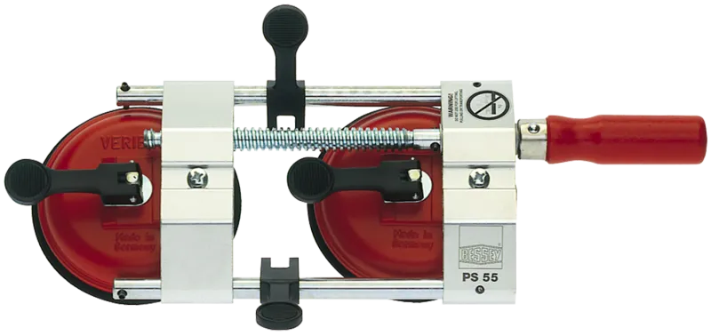 Bessey pladespænder m/sugekop. PS55