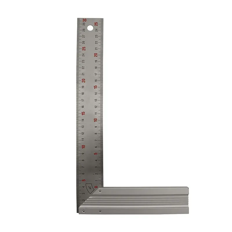 Snedkervinkel 250x145 mm med kraftig base i aluminium