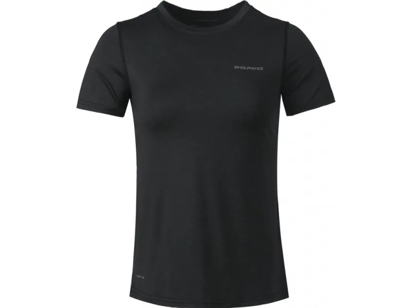 Endurance Maje Melange T-Shirt Til Kvinder Sort