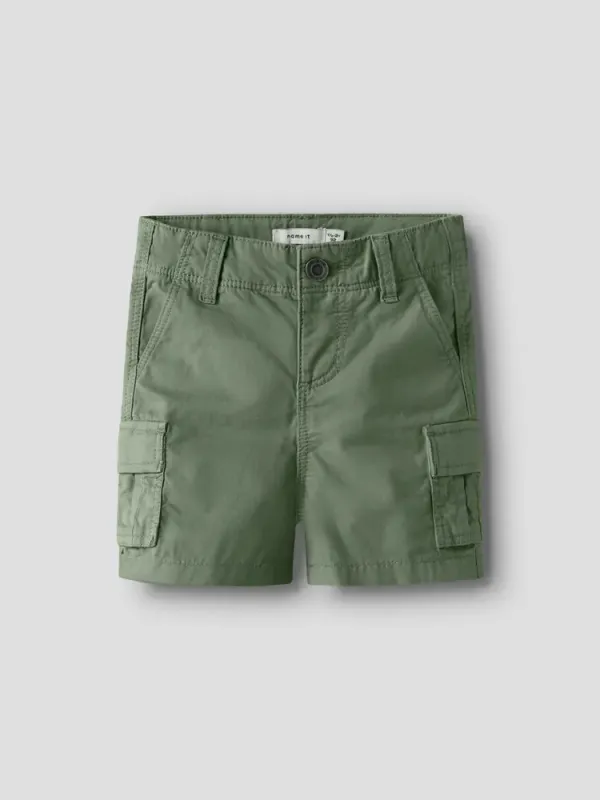 Ryan Straight Cargo Shorts - Aluminium - 110