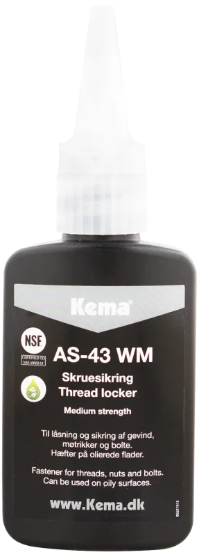 Kema skruesikring medium AS-43 WM 50ml