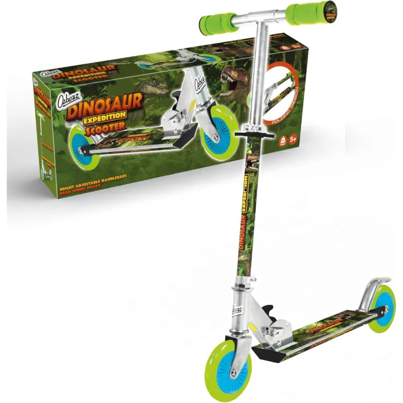 Ozbozz dinosaur sparkesykkel 2 hjul