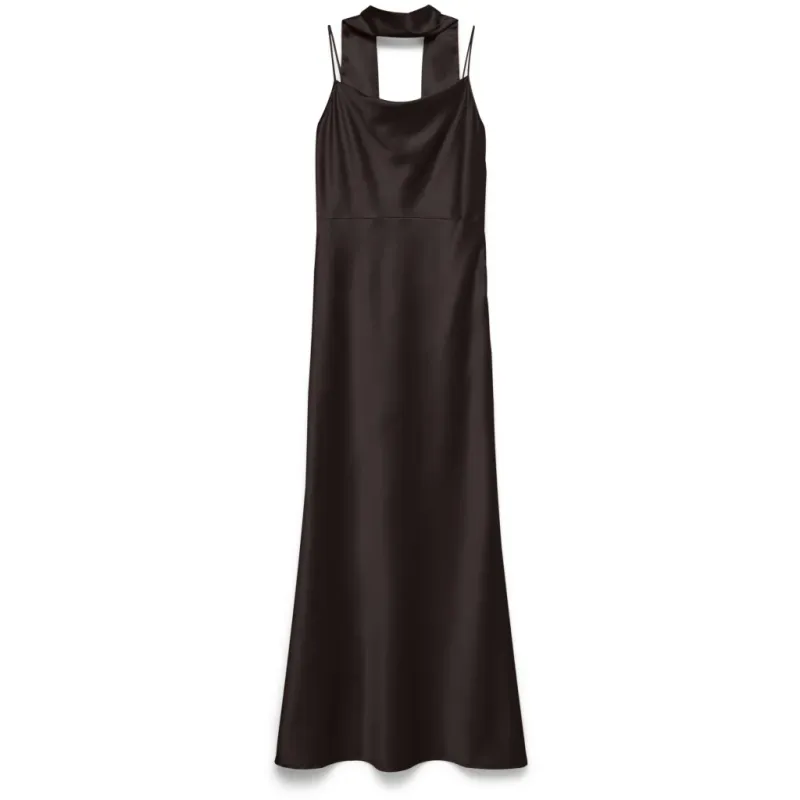 VERO MODA dame kjole VMCENIA - Chocolate Torte