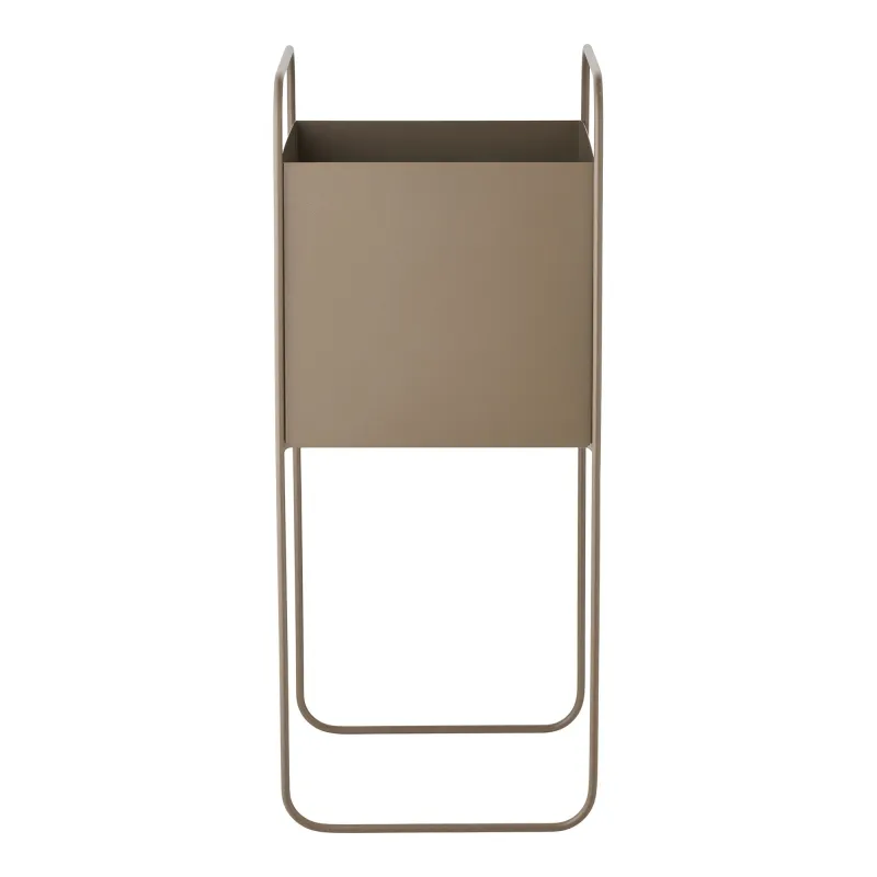 House Nordic  -  Urtepotte stativ  -  stål, brun/sand  -  H54 cm