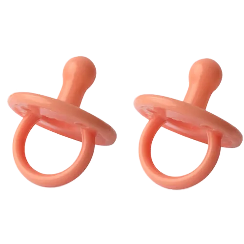 Filibabba Silikone Sutter Coral (2 stk)