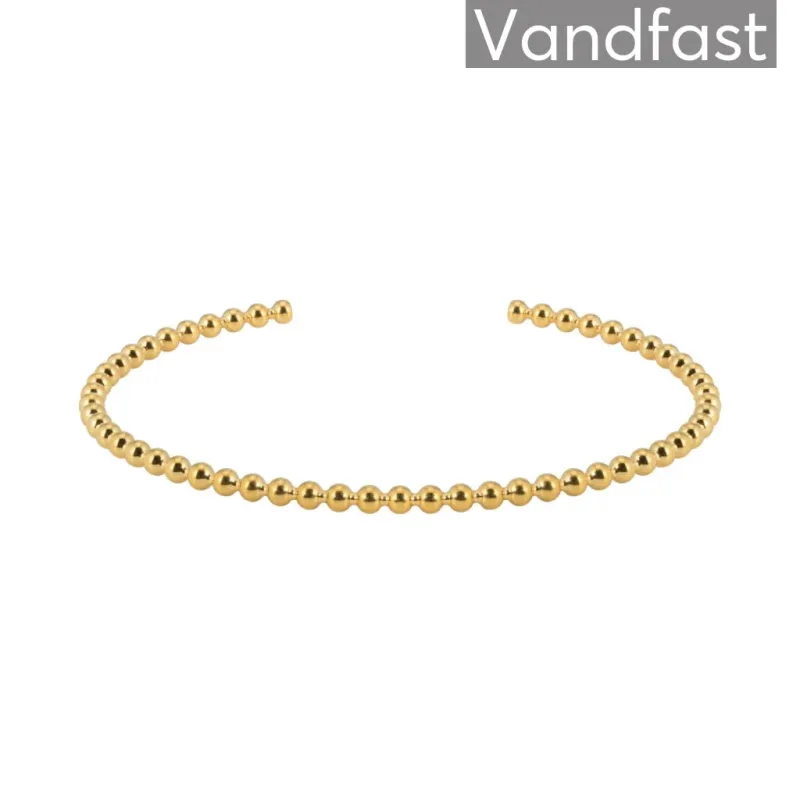 ANNEBRAUNER Bangle Ball Armbånd 18K Guldbelagt (Plus size)