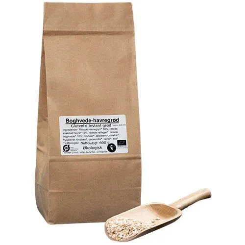 Aurion Boghvedehavregrød Øko. - 600 gram