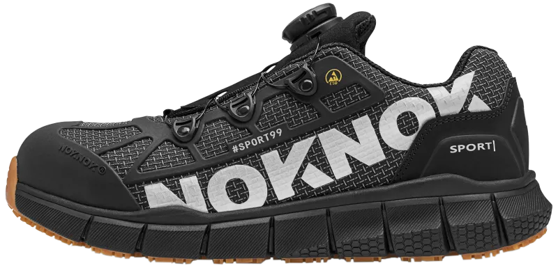 NokNok Sport99 sikk.sko m/hurtigluk S1P SRC ESD 47
