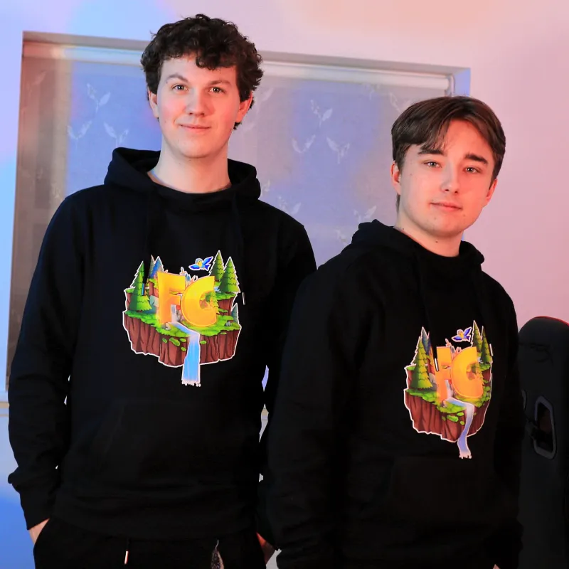 FireCraft Hoodie - GEEKD.dk