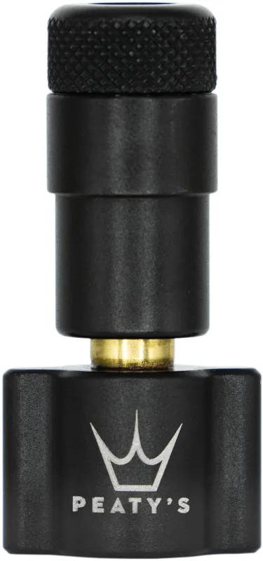 Peaty's Holeshot CO2 Tyre Inflator Head - Black