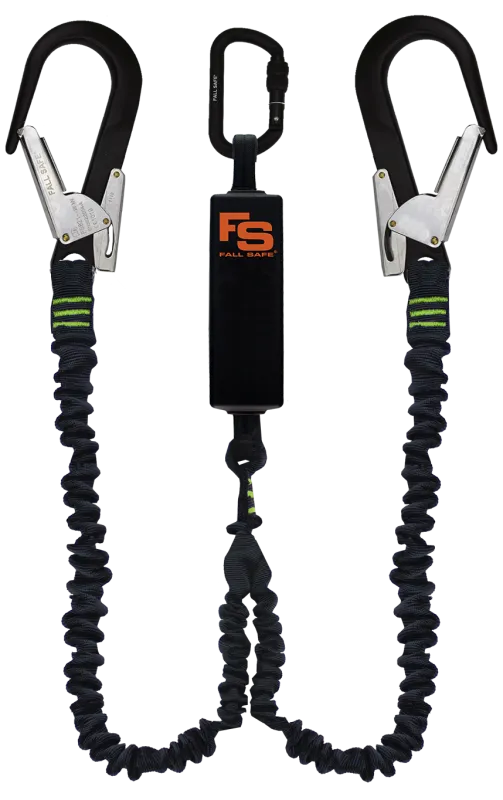 FallSafe falddæmper FS505-TB 2,0m dobb. m/2 kroge