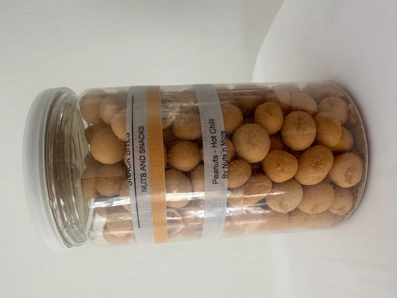 Peanuts - Hot Chili - By Nuts'n More  &bull; 200g. DATOVARE 01/10-2025