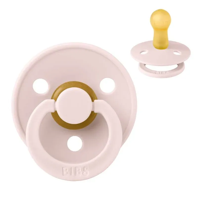 BIBS Rund Colour Sut - Str. 2 - Naturgummi - Petal