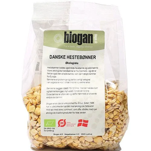Hestebønner danske Øko. -  400 gram