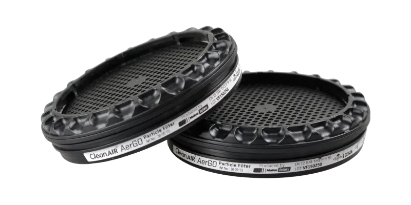 Filter P3 R SL til AerGO og D-Bug, CleanAir, pk a 4 stk (2 par)