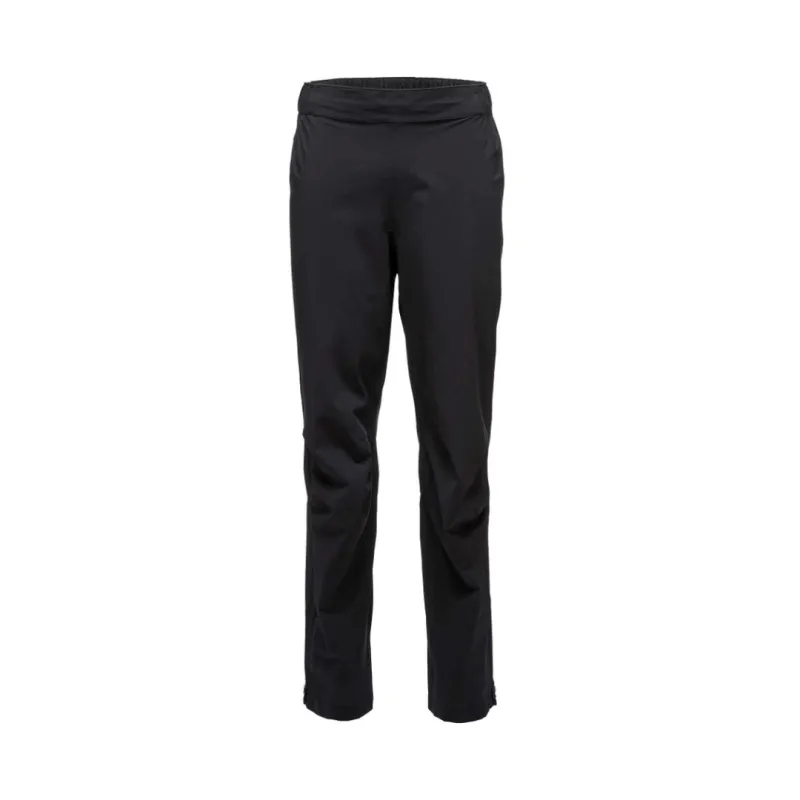 Regnbukser herre - Black Diamond Stormline - Sort (XS tilbage)