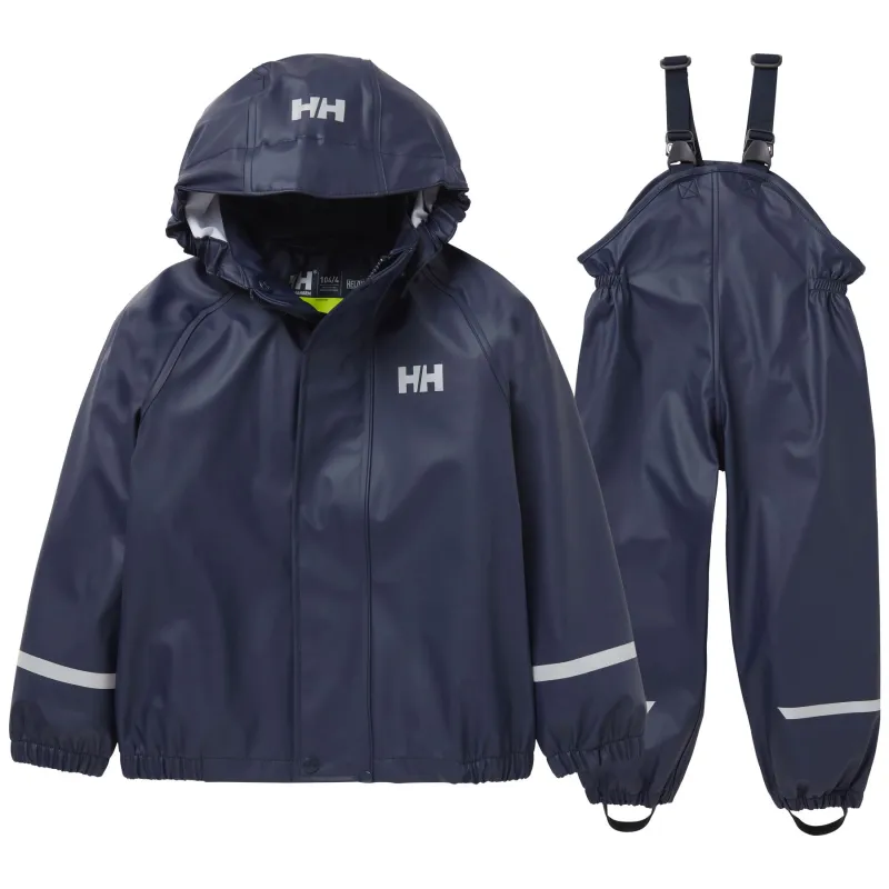 Helly Hansen Bergen 2.0 PU, regnsæt, junior, navy