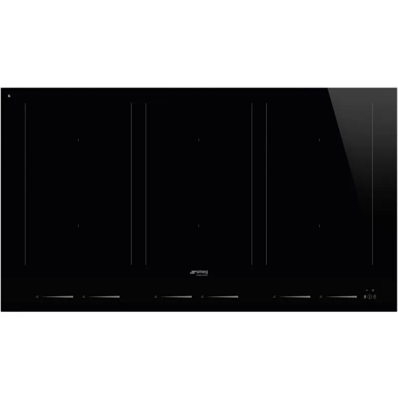 Smeg SIM1964D Linea induktionskogeplade 90 cm, sort