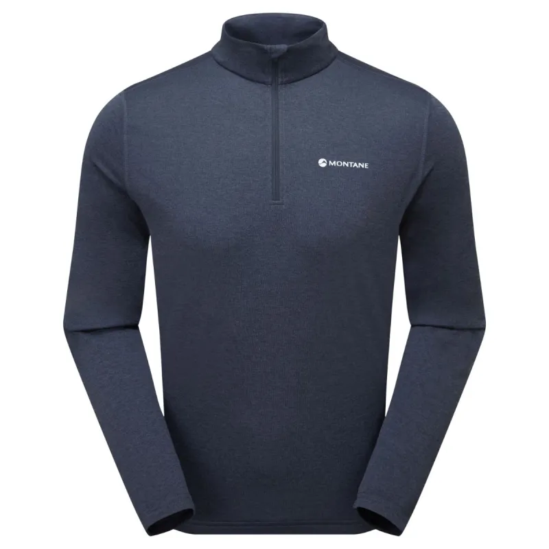 Montane Dart Zip Neck, herre, blå
