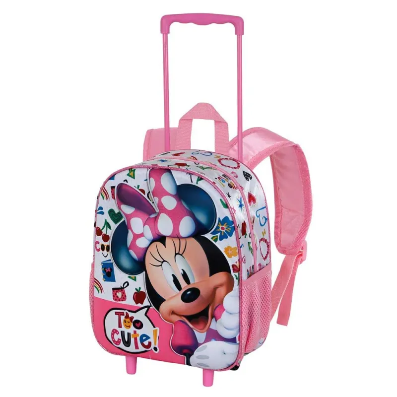 Minnie Mouse Lille 3D Rygsæk med Hjul