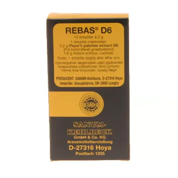 SANUM Rebas D6 stikpiller (10 stk)