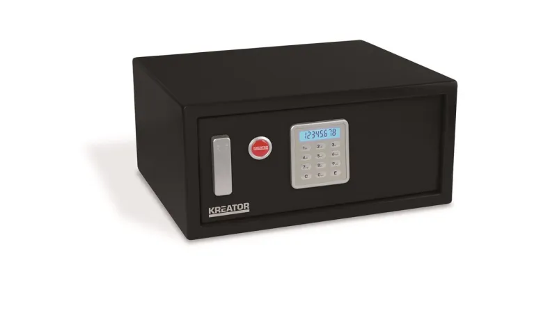 Pengeskab/værdiboks elektronisk LAPTOP