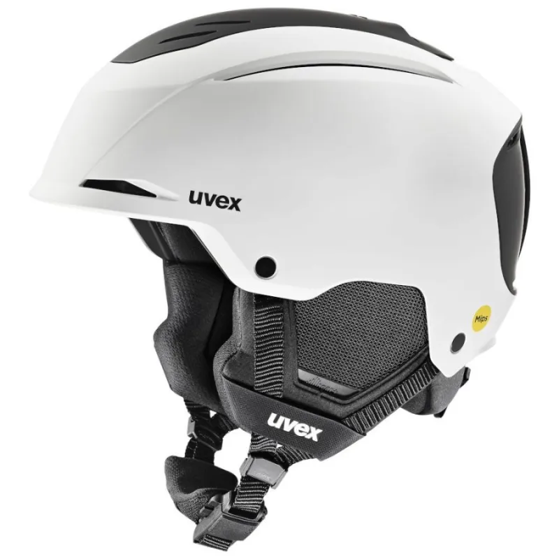 Uvex Resolution MIPS, skihjelm, hvid/sort