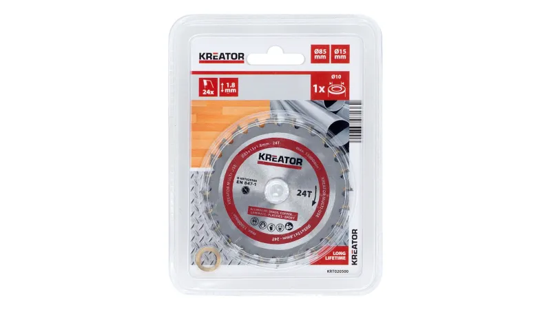 Rundsavsklinge 85 mm ALU - 24 HM tænder
