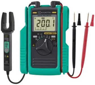Kewmate 2001  -  Multimeter med 100A AC/DC åben strømtang
